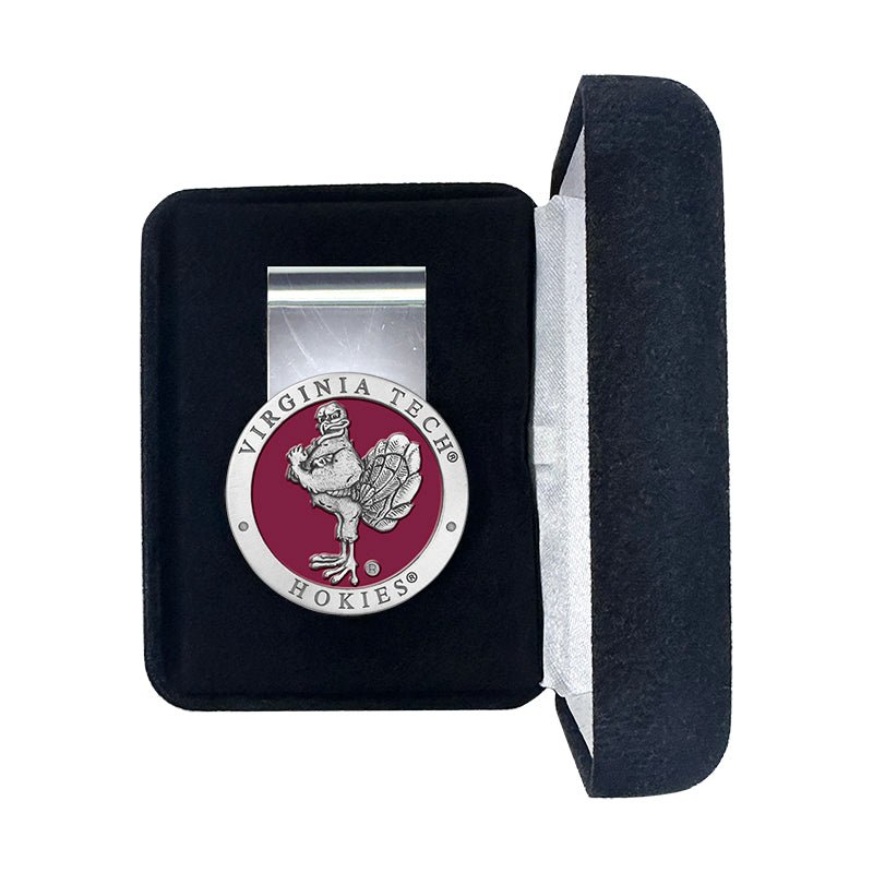 Virginia Tech University Hokies Money Clip - Sports Gifts, Sports Memorabilia, Sports Collectibles, Fan Shop