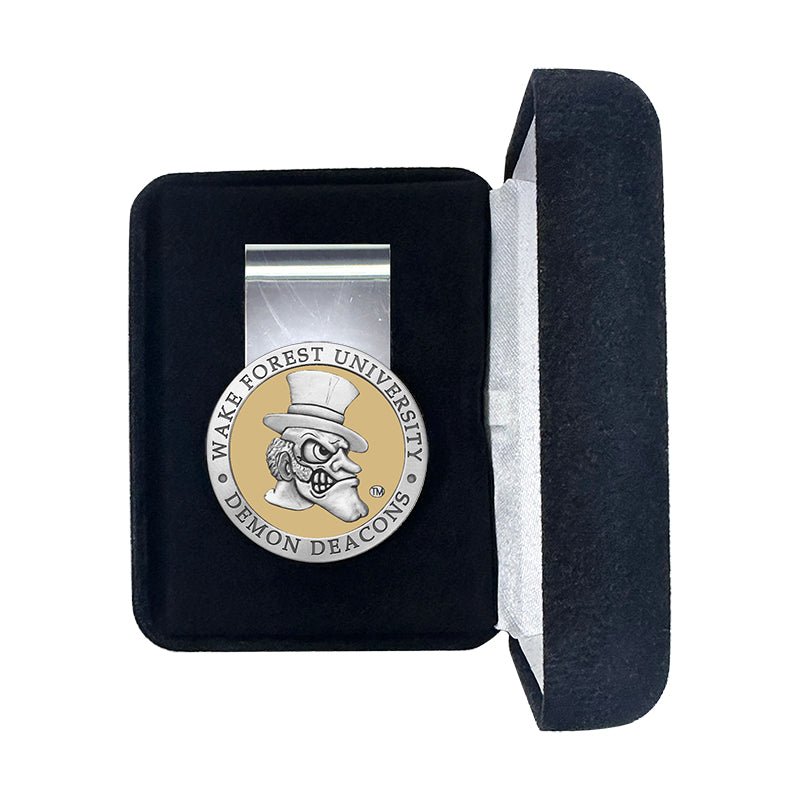 Wake Forest University Money Clip - Sports Gifts, Sports Memorabilia, Sports Collectibles, Fan Shop