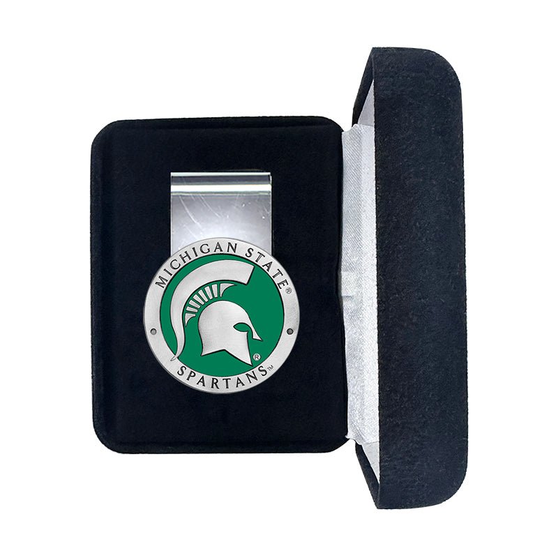 Michigan State University Money Clip - Sports Gifts, Sports Memorabilia, Sports Collectibles, Fan Shop