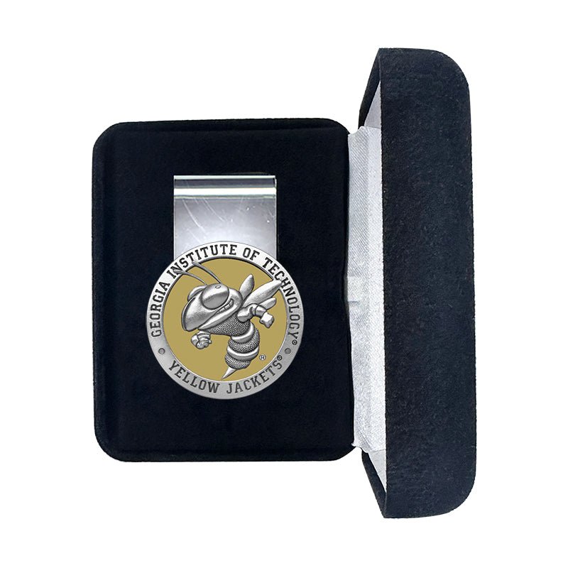 Georgia Tech Buzz Logo Money Clip - Sports Gifts, Sports Memorabilia, Sports Collectibles, Fan Shop