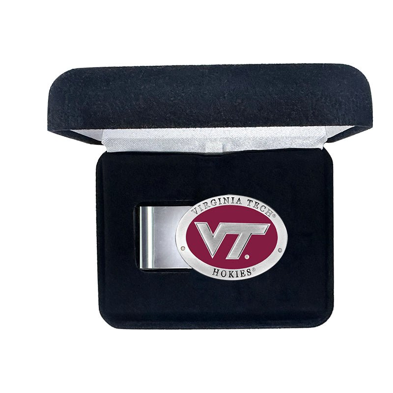Virginia Tech University VT Logo Money Clip - Sports Gifts, Sports Memorabilia, Sports Collectibles, Fan Shop