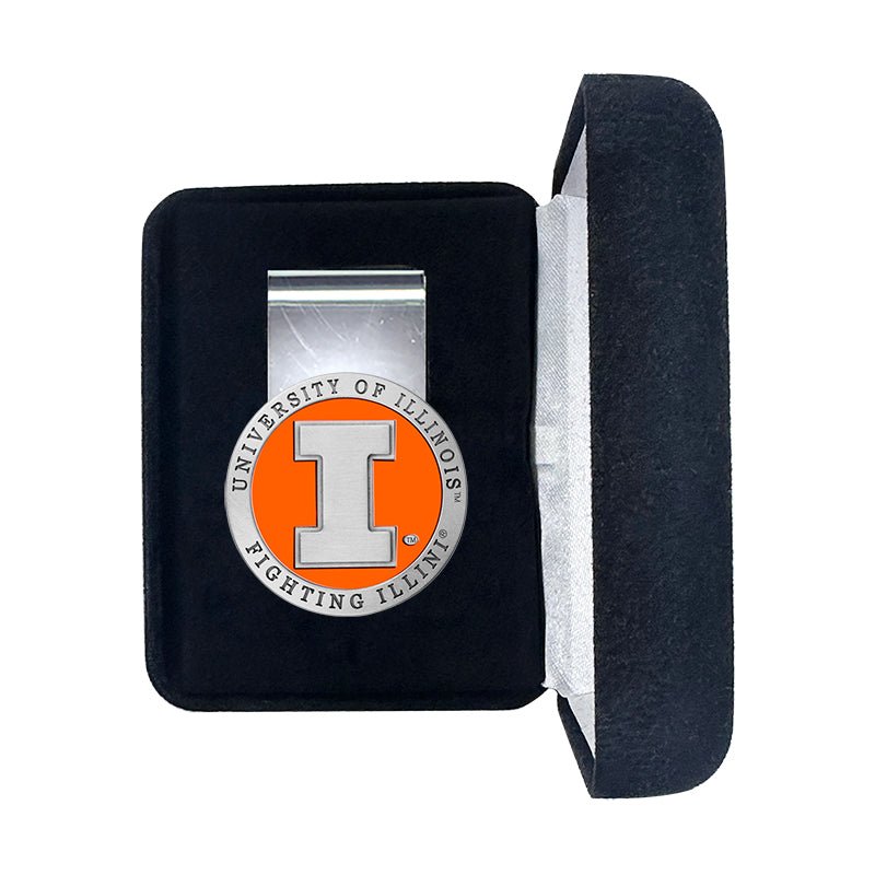 University of Illinois Money Clip - Sports Gifts, Sports Memorabilia, Sports Collectibles, Fan Shop