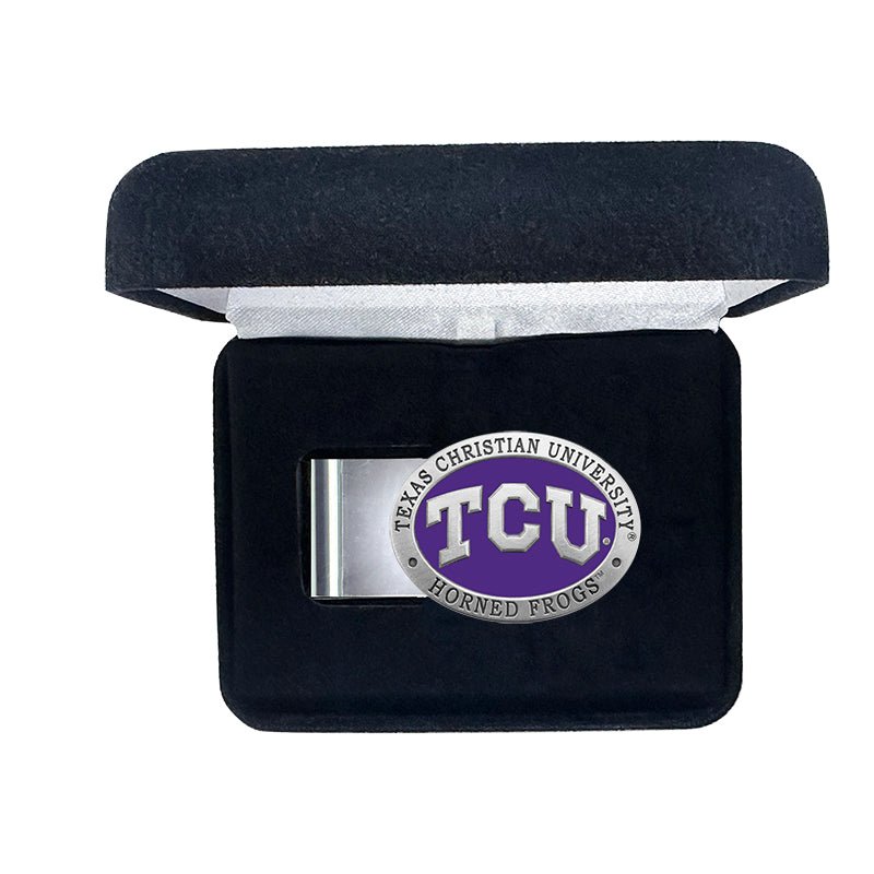 Texas Christian University Money Clip - Sports Gifts, Sports Memorabilia, Sports Collectibles, Fan Shop