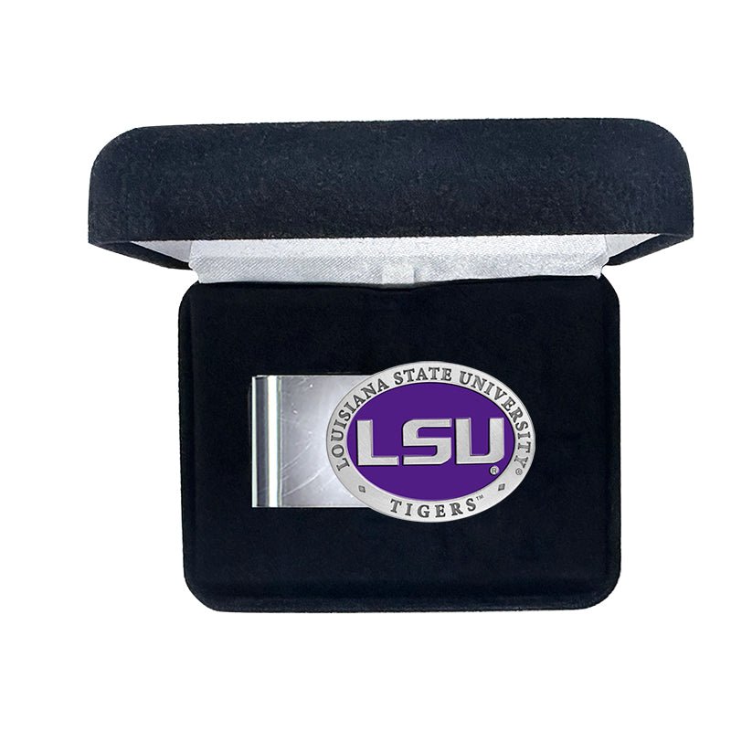 Louisiana State University Money Clip - Sports Gifts, Sports Memorabilia, Sports Collectibles, Fan Shop