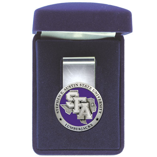 Stephen F. Austin State University Money Clip - Sports Collectibles, Sports Memorabilia, Sports Fan Shop, Sports Gifts