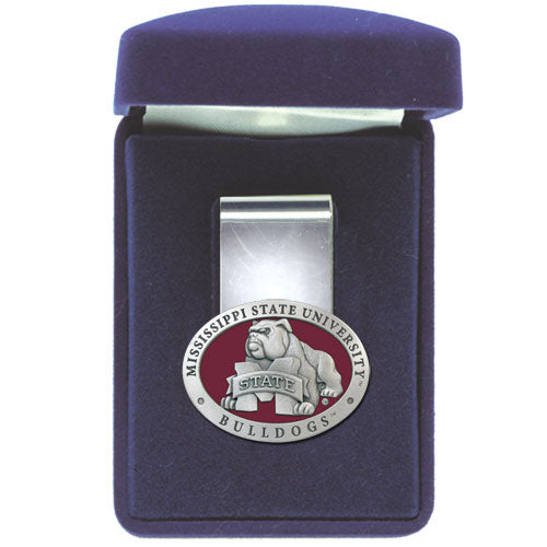 Mississippi State University Bulldogs Money Clip - Sports Collectibles, Sports Memorabilia, Sports Fan Shop, Sports Gifts