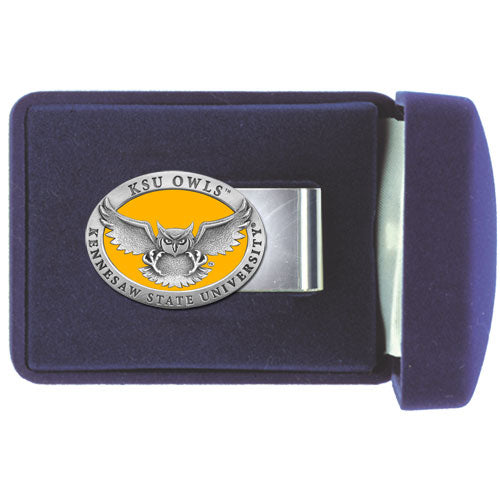 Kennesaw State University Money Clip - Sports Collectibles, Sports Memorabilia, Sports Fan Shop, Sports Gifts