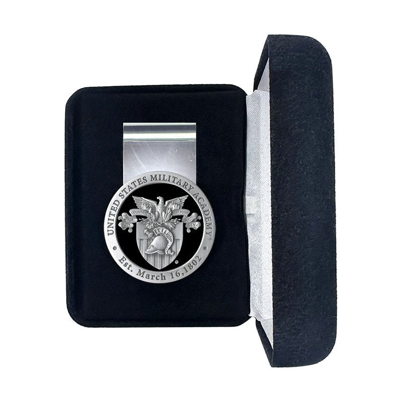 United States Military Academy Crest Money Clip - Sports Gifts, Sports Memorabilia, Sports Collectibles, Fan Shop