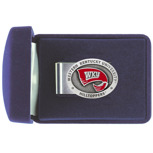 Western Kentucky University Money Clip - Sports Collectibles, Sports Memorabilia, Sports Fan Shop, Sports Gifts