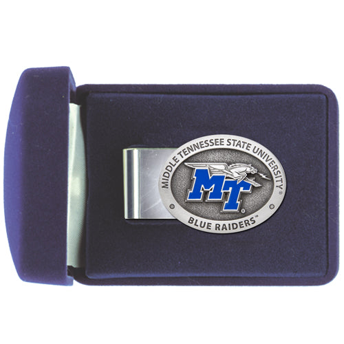 Middle Tennessee State University Money Clip - Sports Gifts, Sports Memorabilia, Sports Collectibles, Fan Shop