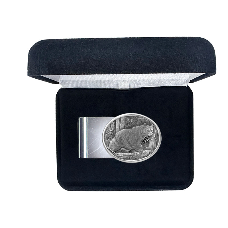 Black Bear Money Clip - Sports Collectibles, Sports Memorabilia, Sports Fan Shop, Sports Gifts