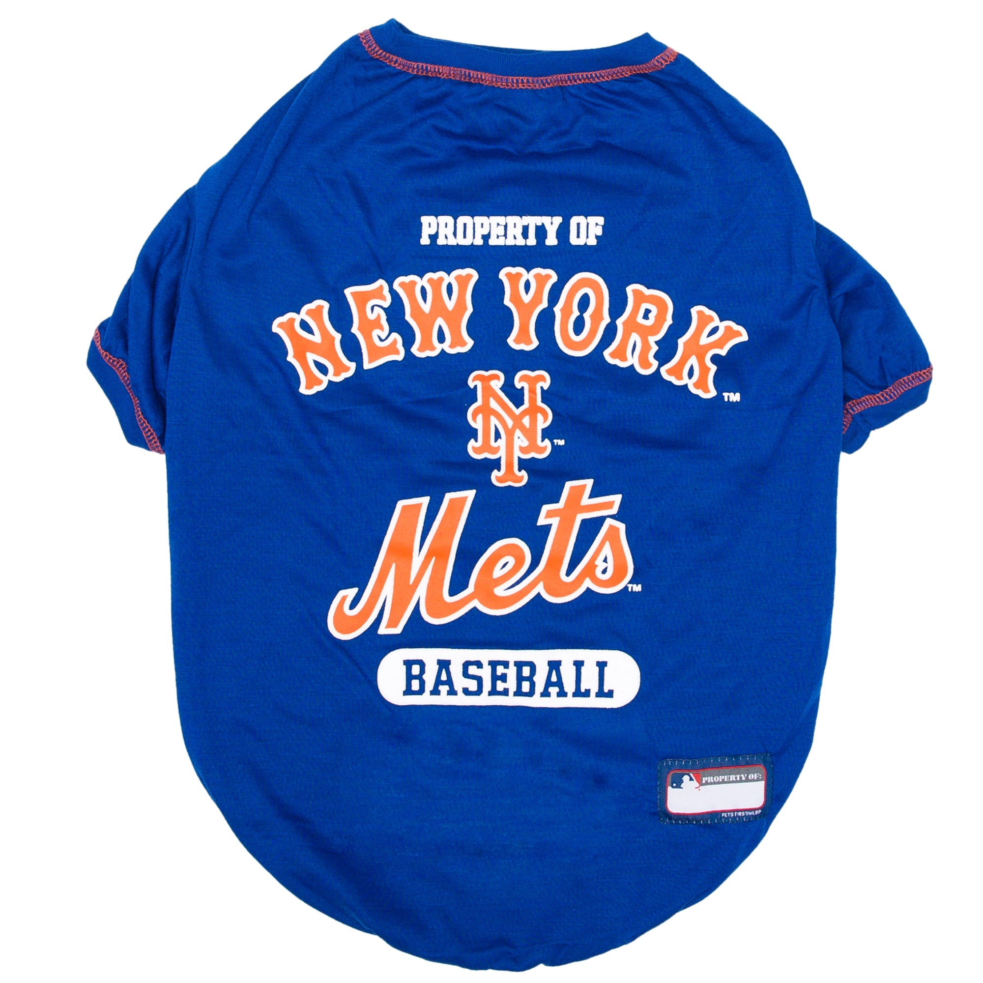 New York Mets Dog Tee Shirt Pets First - Sports Collectibles, Sports Memorabilia, Sports Fan Shop, Sports Gifts