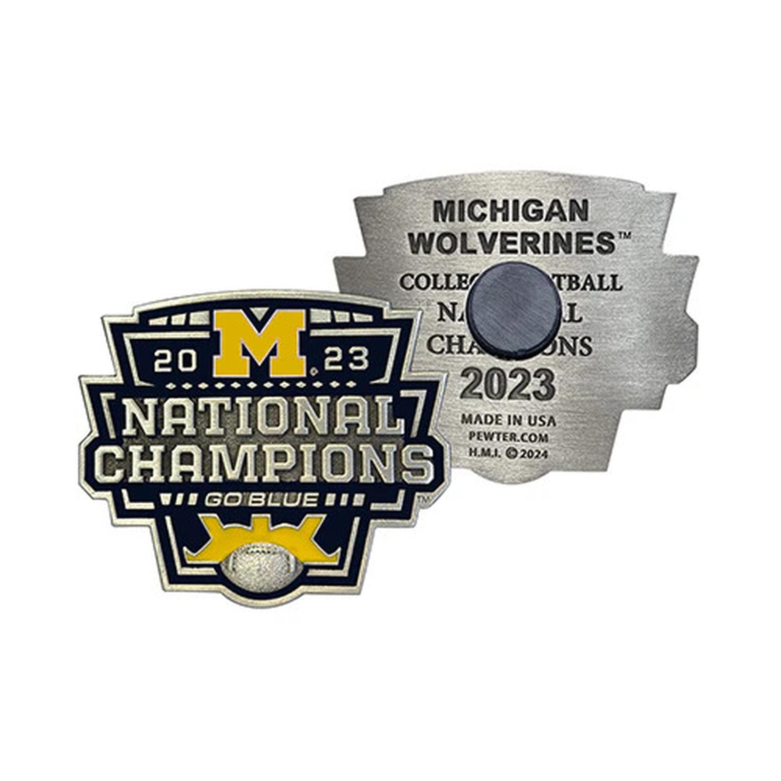 2023 Michigan Football Championship Magnet - Sports Gifts, Sports Memorabilia, Sports Collectibles, Fan Shop