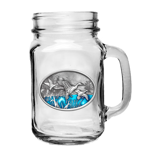 Pintail Duck Mason Jar Mug - Sports Collectibles, Sports Memorabilia, Sports Fan Shop, Sports Gifts