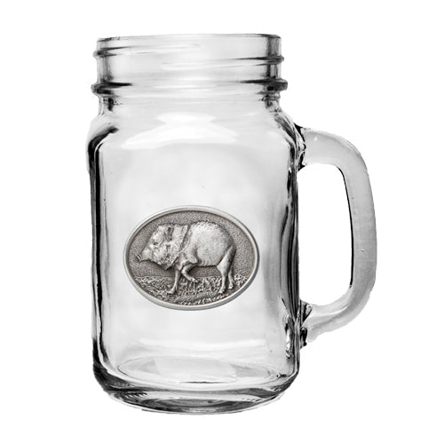 Javelina Mason Jar Mug - Sports Collectibles, Sports Memorabilia, Sports Fan Shop, Sports Gifts