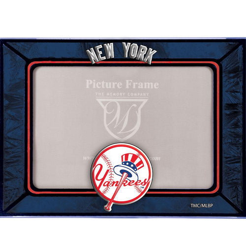 Art Glass Picture Frame | New York Yankees - Sports Gifts, Sports Memorabilia, Sports Collectibles, Fan Shop