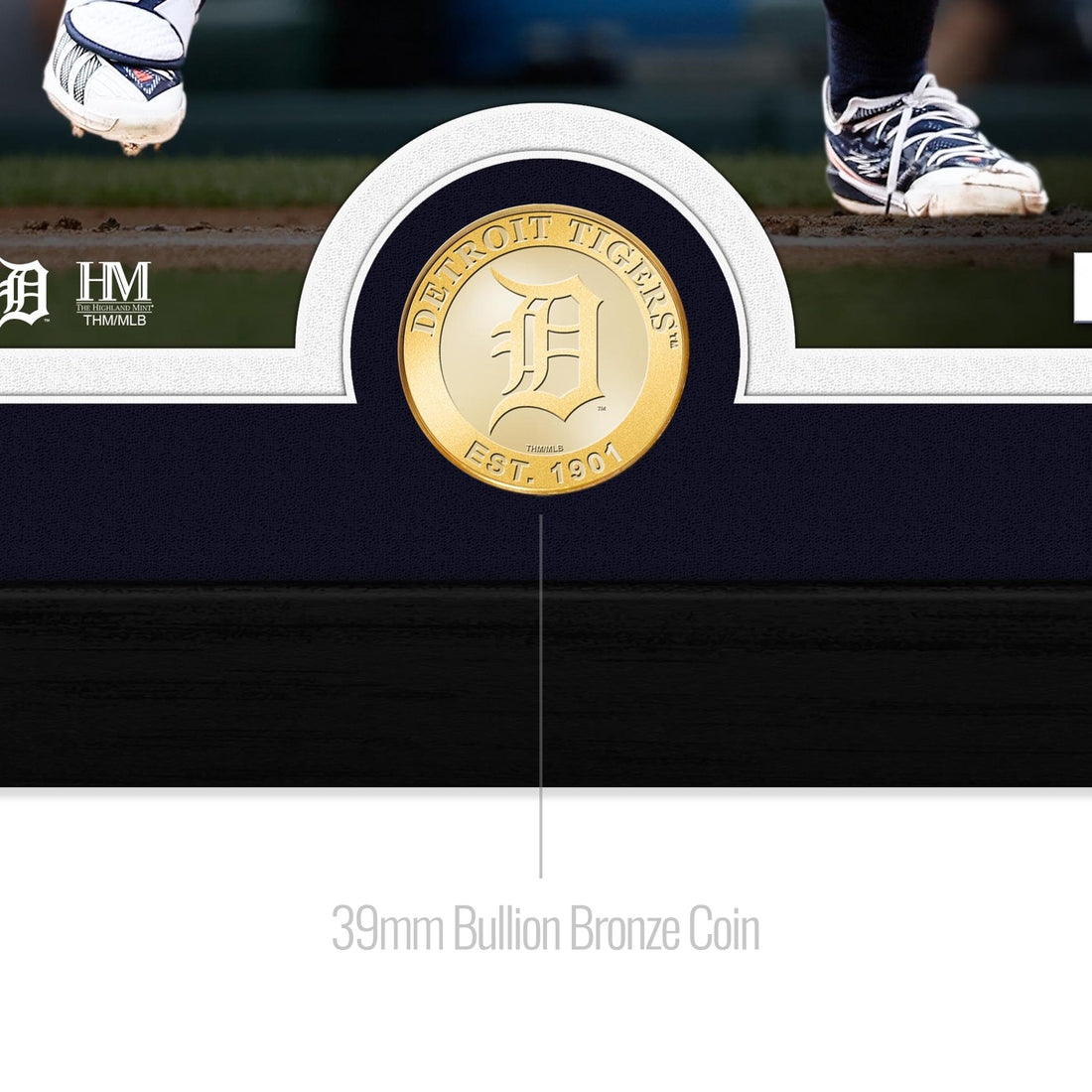 Kevin McGonigle Detroit Tigers First MLB Career Home Run Bronze Coin Photo Mint - Sports Gifts, Sports Memorabilia, Sports Collectibles, Fan Shop