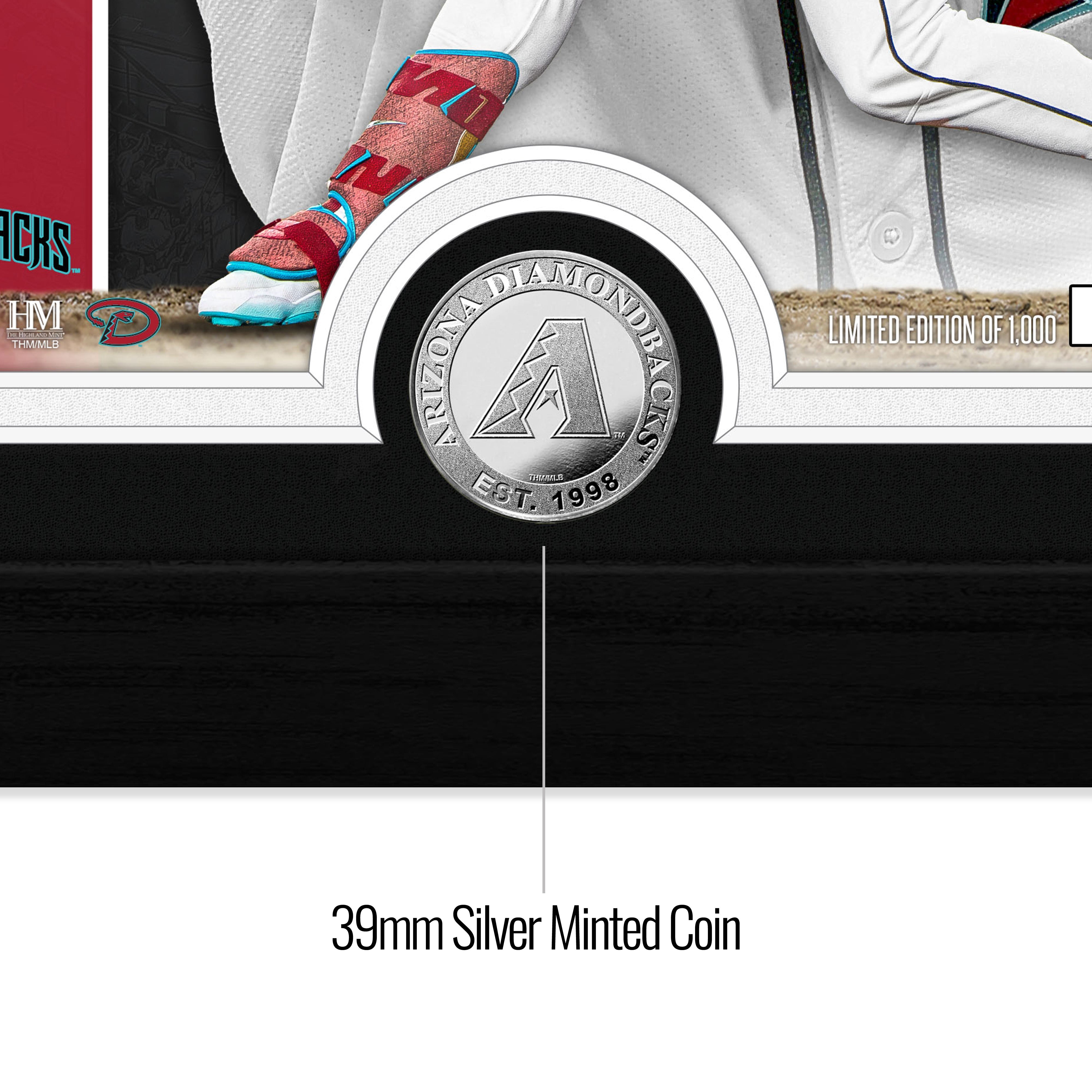 Corbin Carroll Arizona Diamondbacks Silver Coin Artist Proof Photo Mint - Sports Gifts, Sports Memorabilia, Sports Collectibles, Fan Shop
