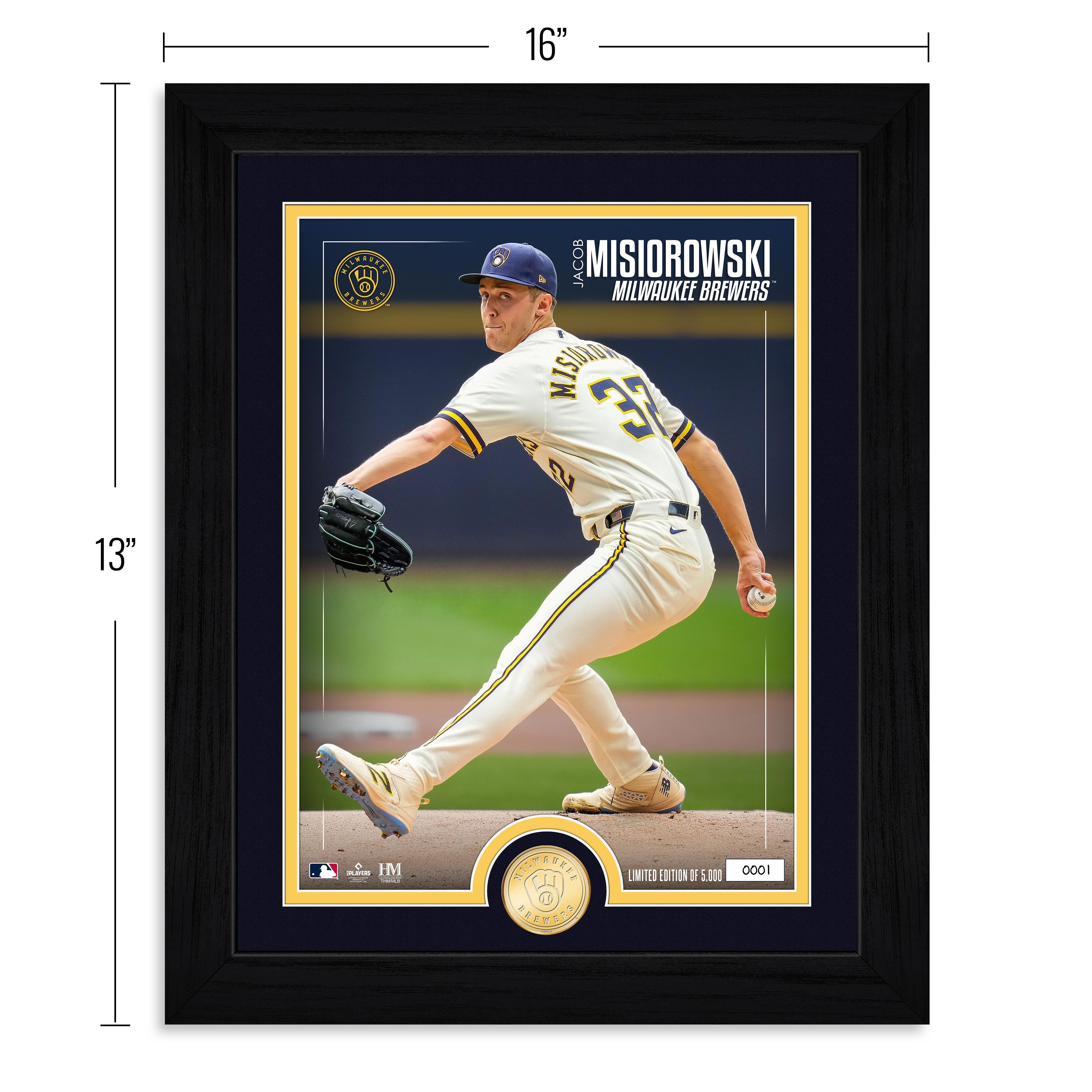 Jacob Misiorowski Bronze Coin Photo Mint - Sports Gifts, Sports Memorabilia, Sports Collectibles, Fan Shop
