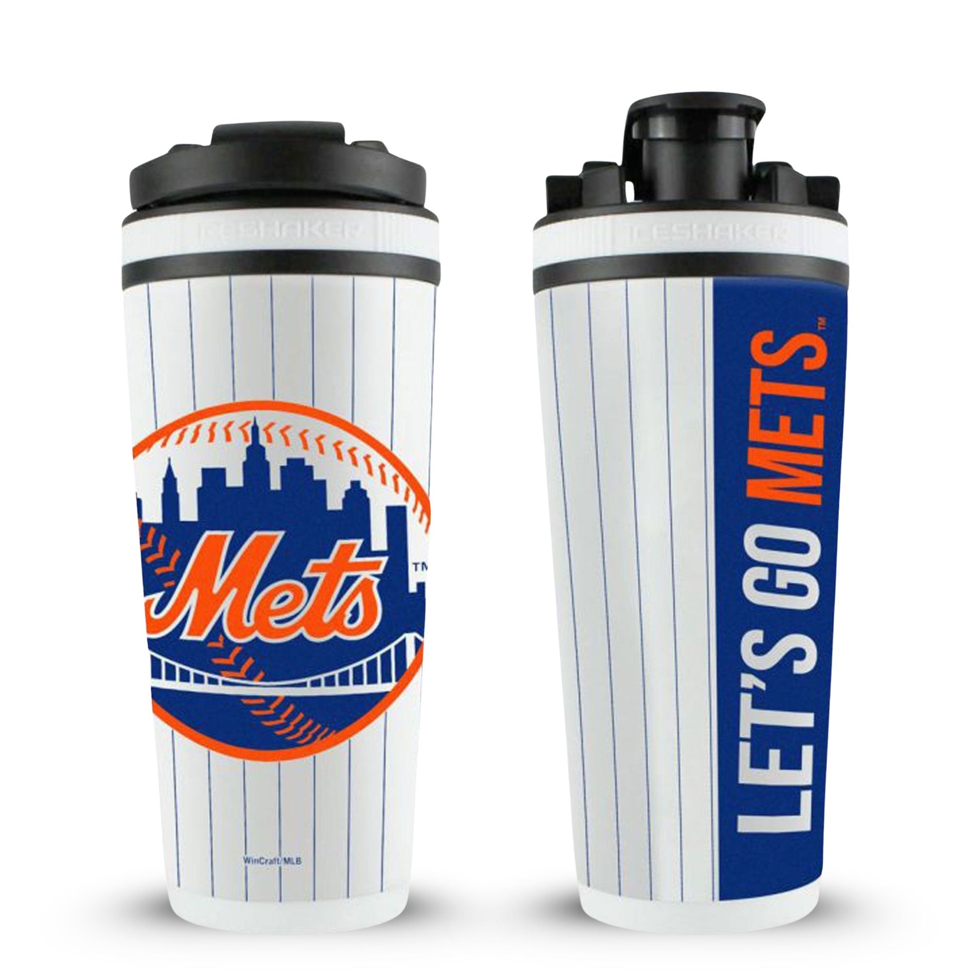 Officially Licensed New York Mets 26oz Ice Shaker - Sports Gifts, Sports Memorabilia, Sports Collectibles, Fan Shop