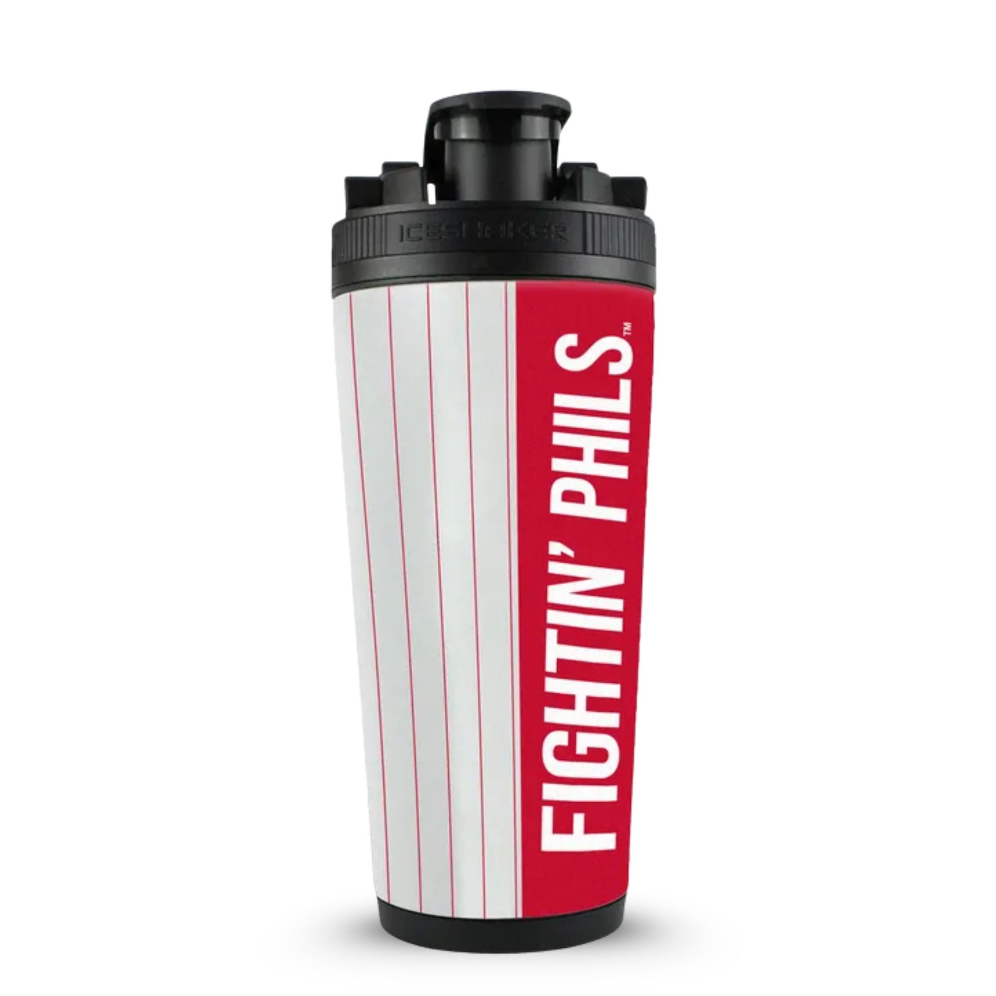 Officially Licensed Philadelphia Phillies 26oz Ice Shaker - Sports Gifts, Sports Memorabilia, Sports Collectibles, Fan Shop