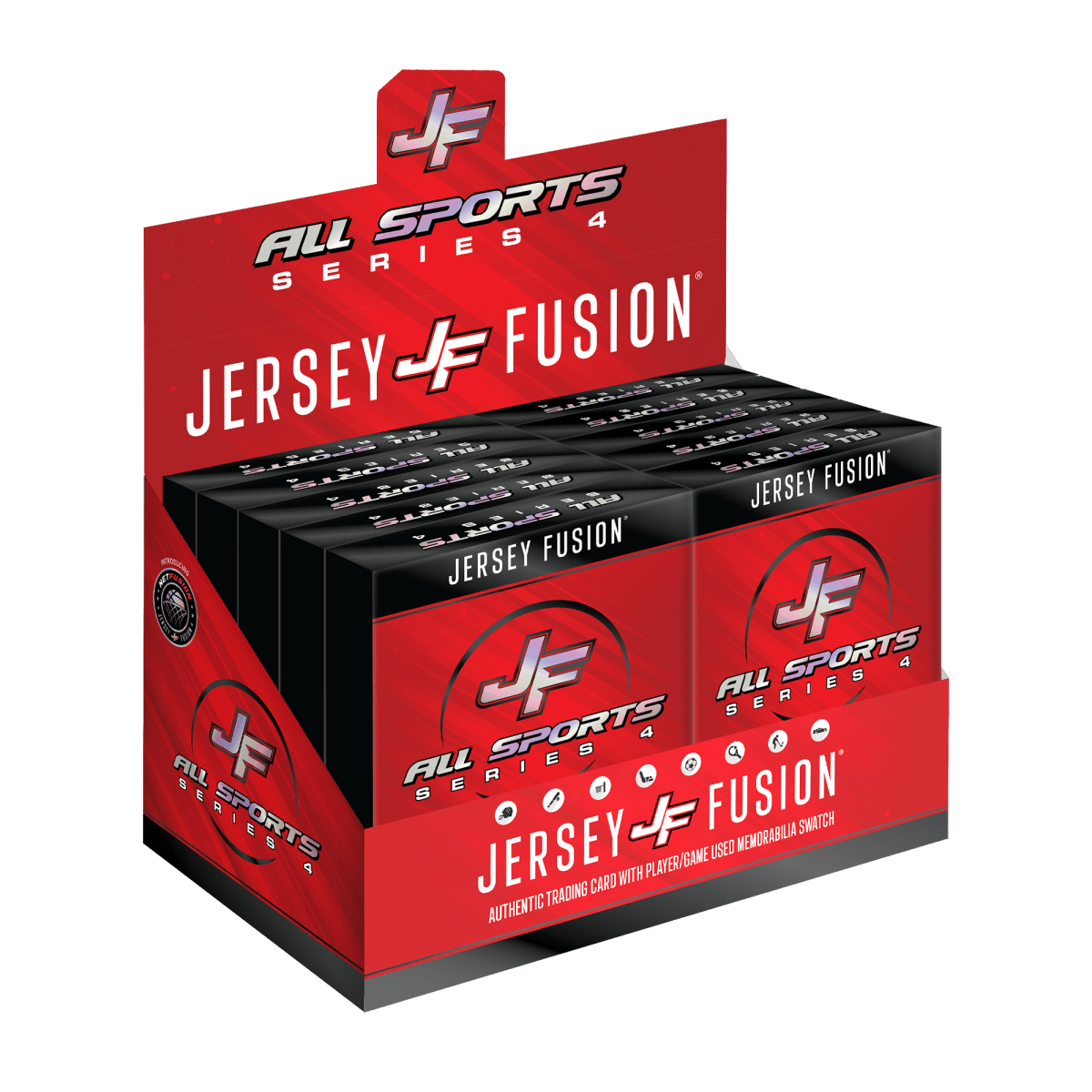 Jersey Fusion All Sports Edition Series 4 Case - (100) Sealed Boxes - Sports Gifts, Sports Memorabilia, Sports Collectibles, Fan Shop