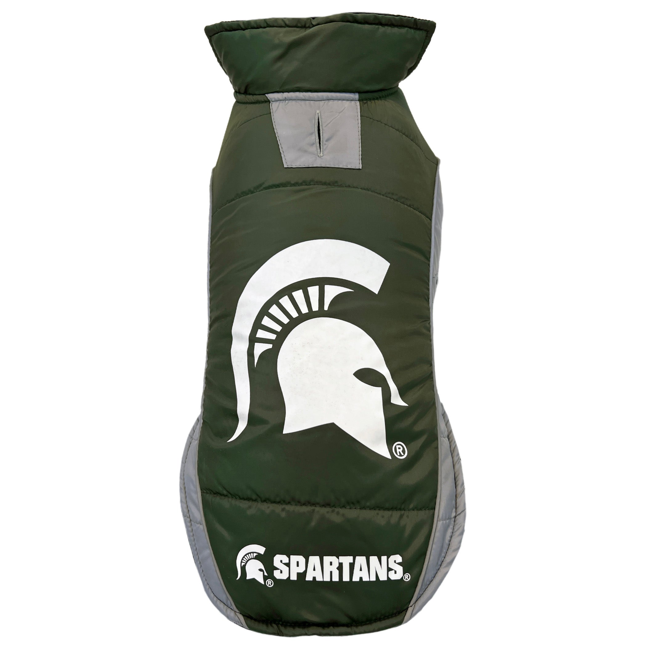 MICHIGAN STATE PUFFER VEST Pets First - Sports Collectibles, Sports Memorabilia, Sports Fan Shop, Sports Gifts