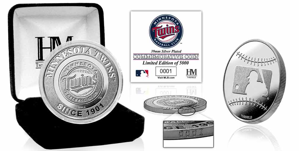 Minnesota Twins Silver Coin - Sports Collectibles, Sports Memorabilia, Sports Fan Shop, Sports Gifts