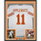 Framed Autographed/Signed Major Applewhite 35x39 Texas White College Football Jersey JSA COA