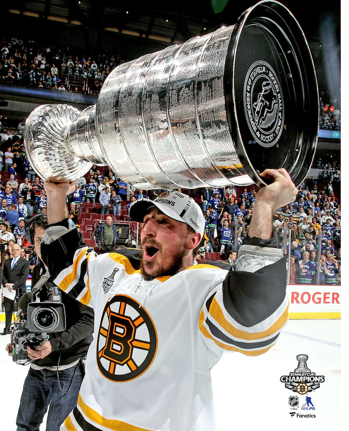 Brad Marchand 2011 Stanley Cup Trophy Boston Bruins Hockey Photo - Sports Collectibles, Sports Memorabilia, Sports Fan Shop, Sports Gifts