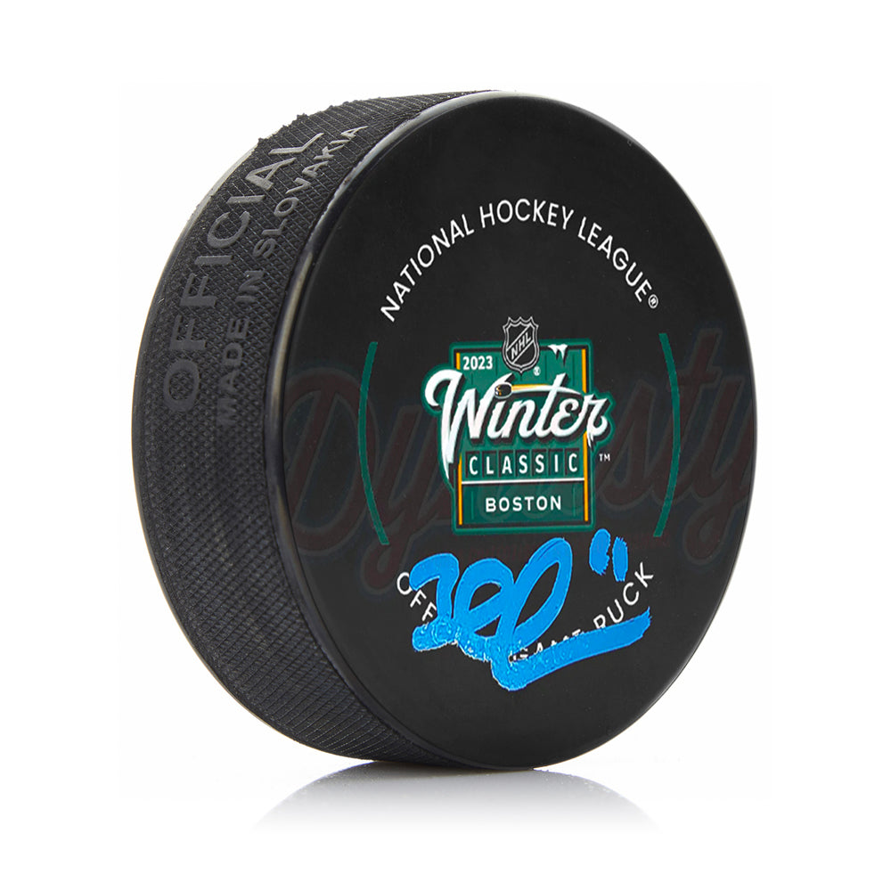 Brad Marchand Boston Bruins Autographed Official 2023 Winter Classic Game Hockey Puck - Sports Collectibles, Sports Memorabilia, Sports Fan Shop, Sports Gifts