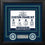 MLB Baseball Photo Picture Frame Kit - Seattle Mariners (Gray Matting, Northwest Green Trim)