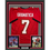 Framed Autographed/Signed Martin Gramatica 35x39 Tampa Bay Red Football Jersey JSA COA