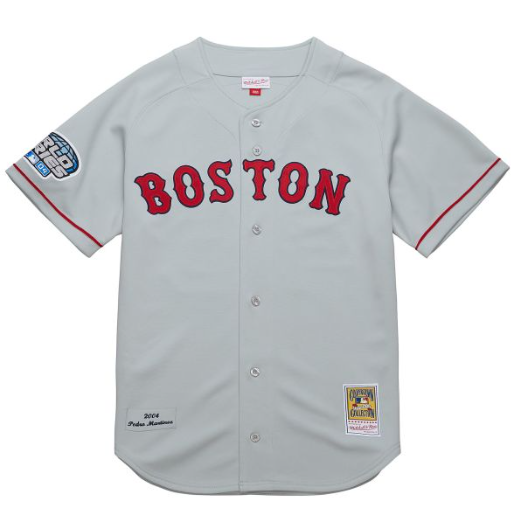 Pedro Martinez Boston Red Sox 2004 World Series Mitchell & Ness Authentic Jersey - Sports Collectibles, Sports Memorabilia, Sports Fan Shop, Sports Gifts