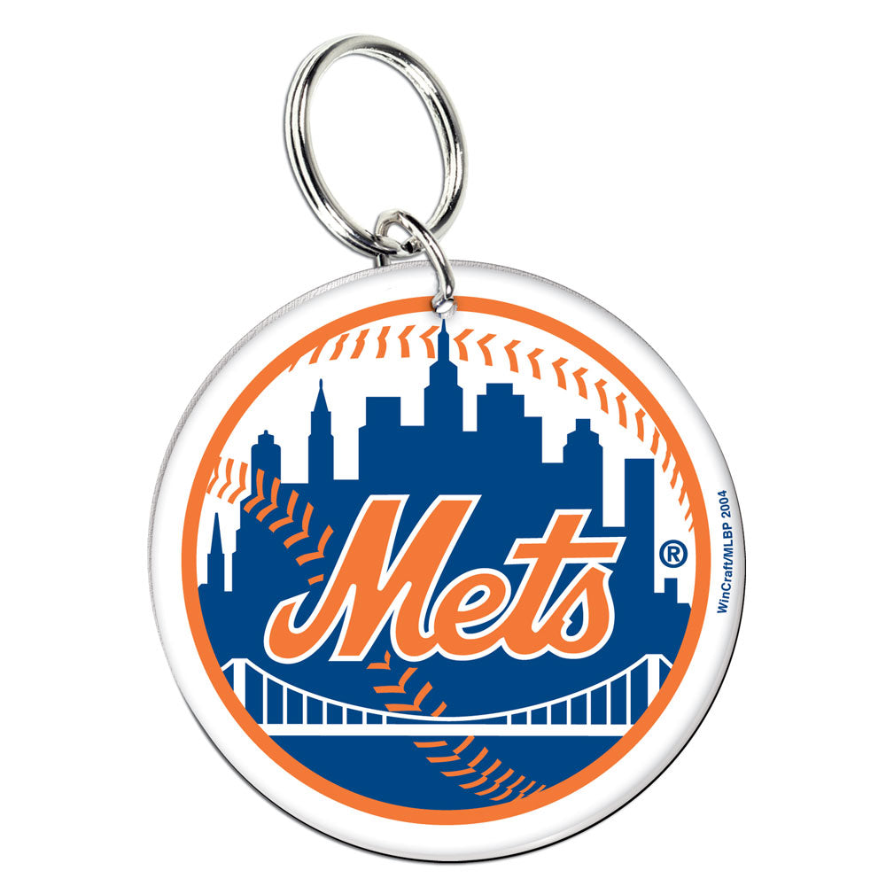 New York Mets Acrylic Logo Keychain - Sports Collectibles, Sports Memorabilia, Sports Fan Shop, Sports Gifts