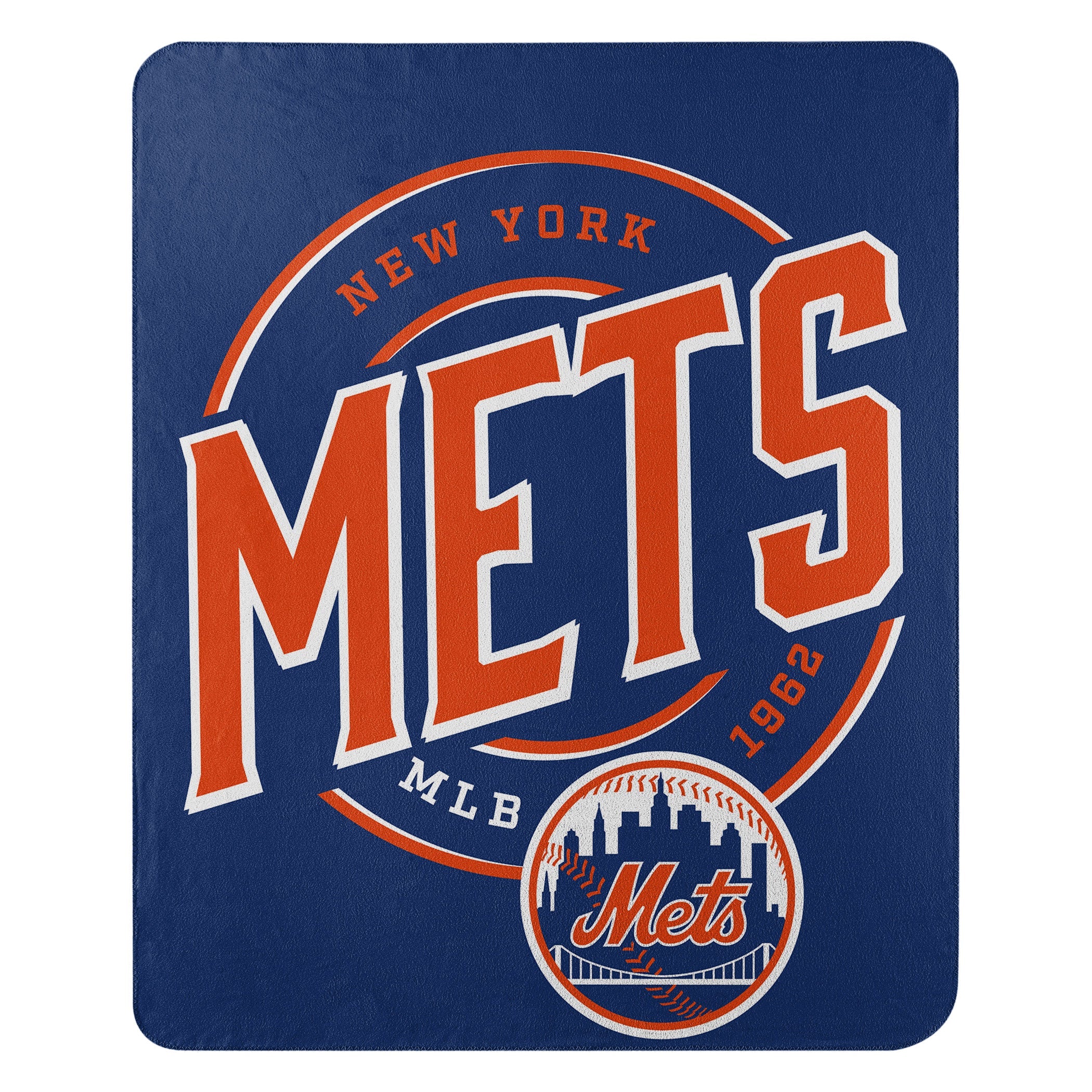 New York Mets 50" x 60" Campaign Fleece Blanket - Sports Collectibles, Sports Memorabilia, Sports Fan Shop, Sports Gifts