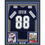 Framed Autographed/Signed Michael Irvin 35x39 Dallas Blue Football Jersey JSA COA