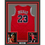 Framed Autographed/Signed Michael Jordan 35x39 Chicago Red Basketball Jersey Upper Deck UDA COA