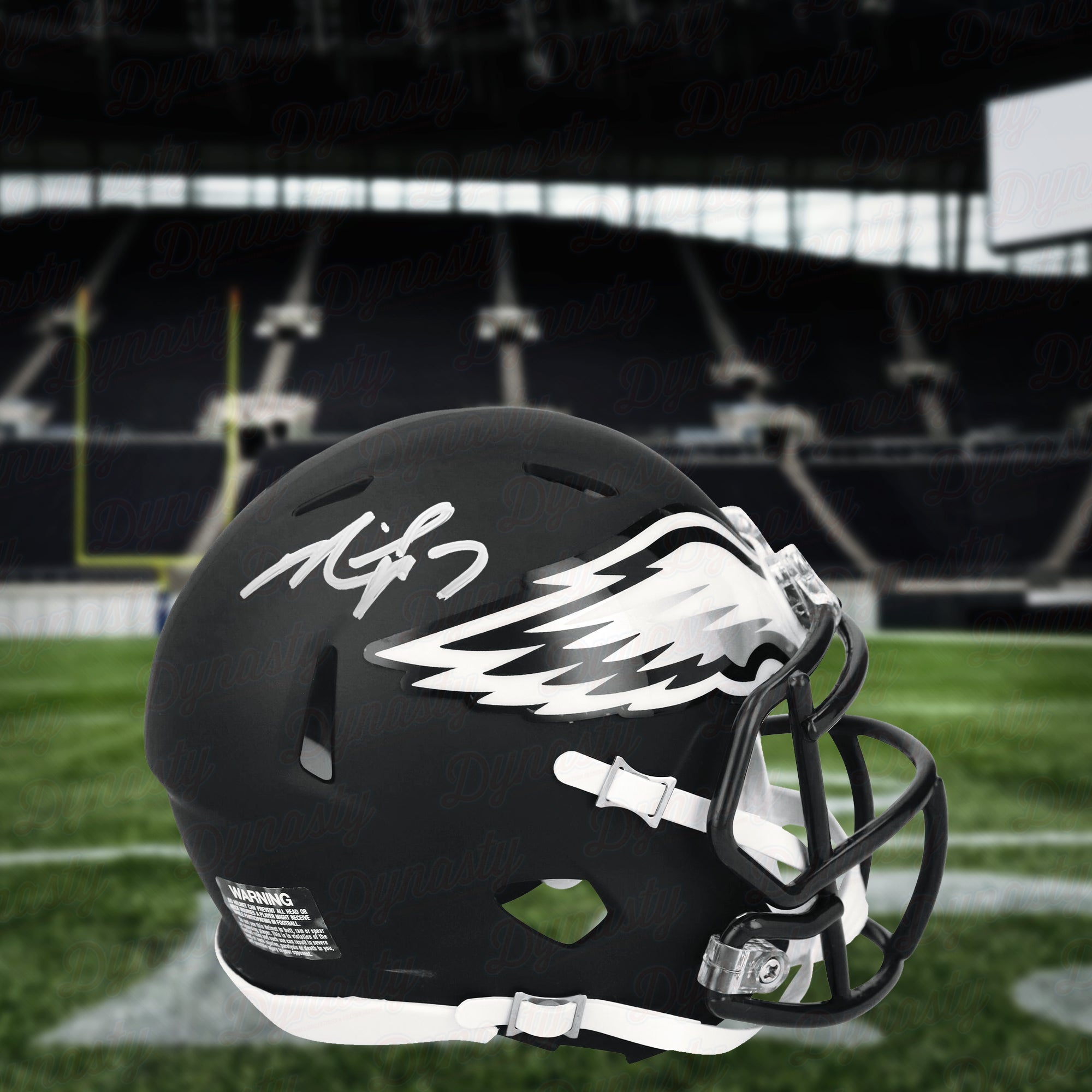 Michael Vick Philadelphia Eagles Autographed Alternate Black Speed Mini-Helmet - Sports Collectibles, Sports Memorabilia, Sports Fan Shop, Sports Gifts