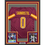 Framed Autographed/Signed Mike Sainristil 35x39 Washington Burgundy Football Jersey Beckett BAS COA
