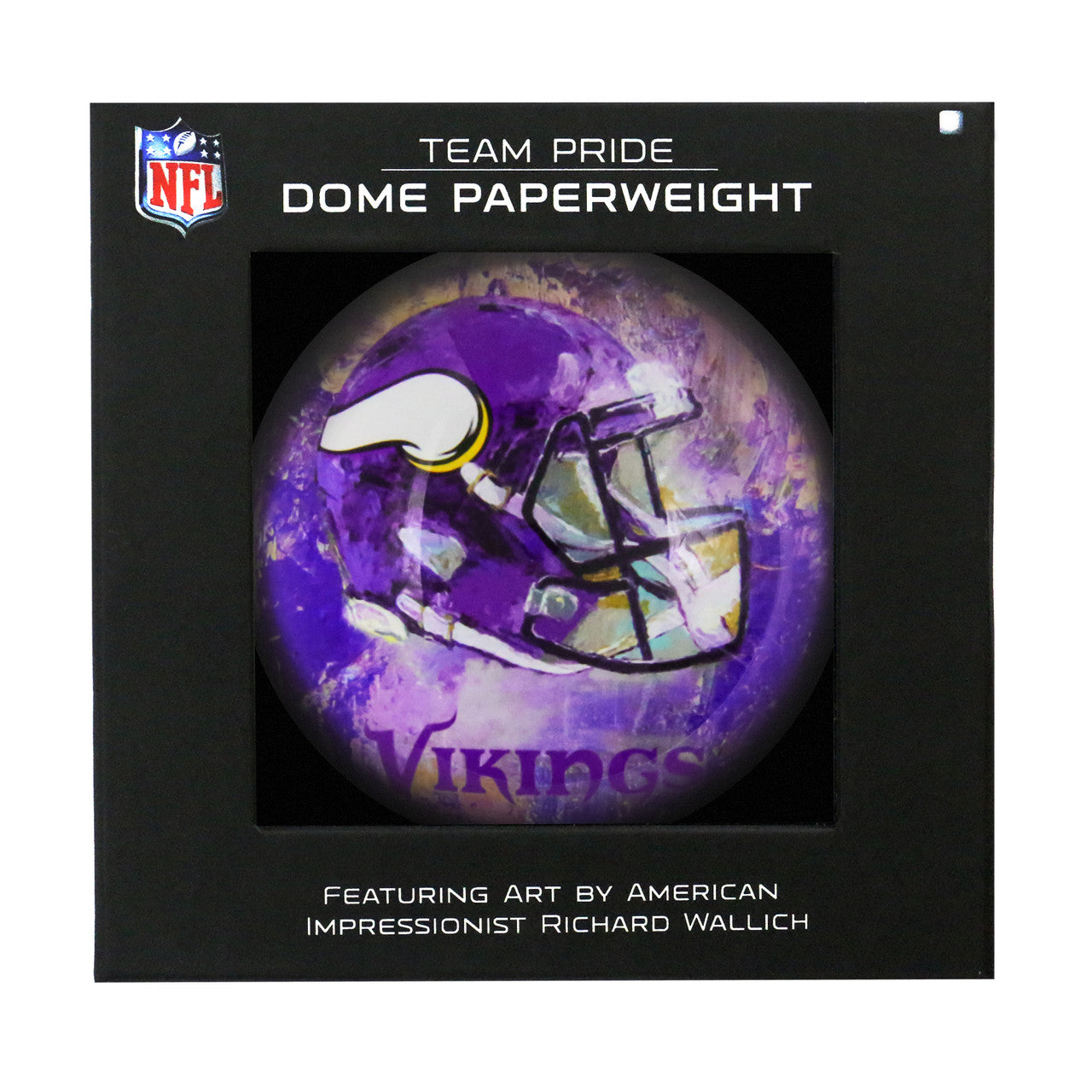 Minnesota Vikings Paperweight Domed - Sports Collectibles, Sports Memorabilia, Sports Fan Shop, Sports Gifts
