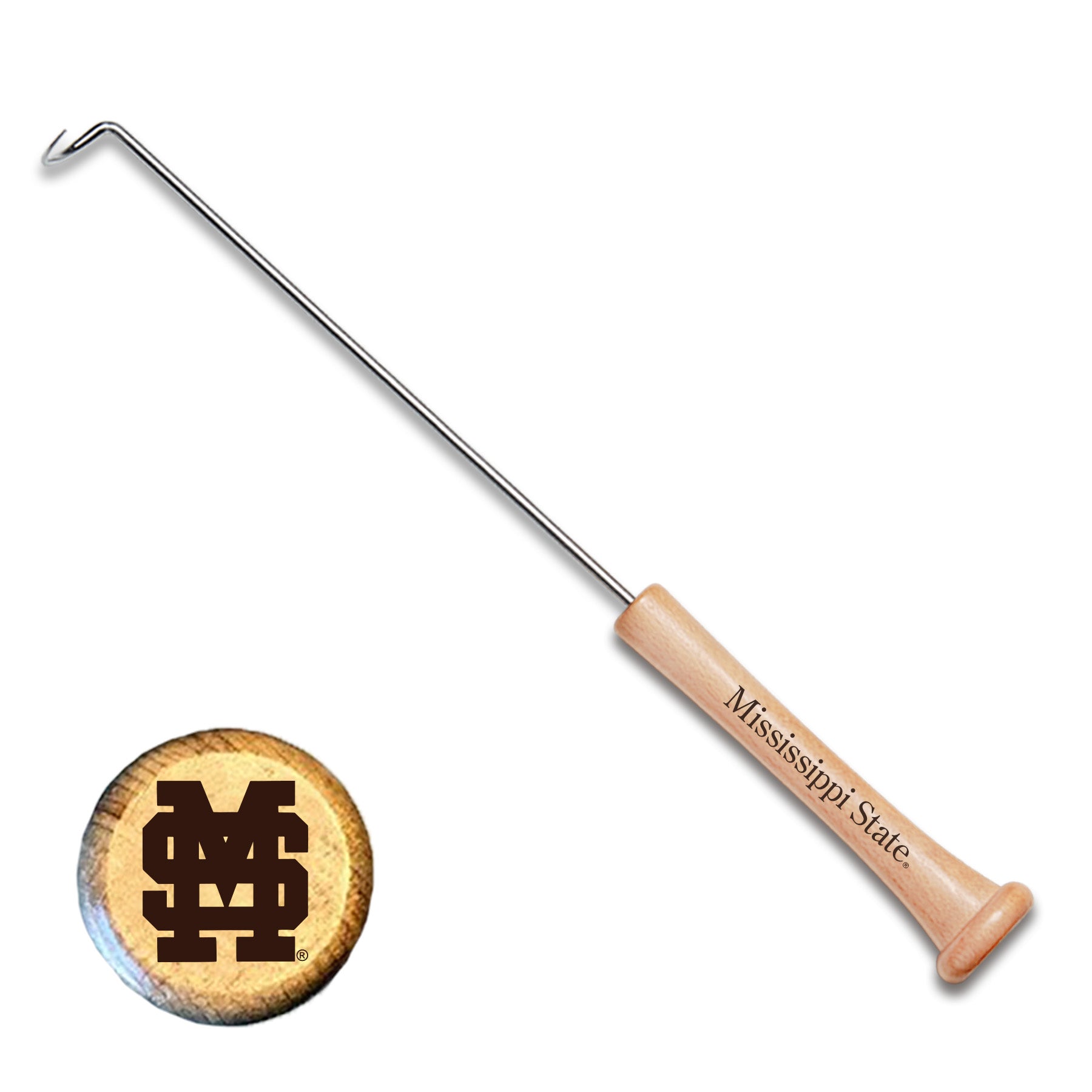 Mississippi State "THE HOOK" Pigtail - Sports Collectibles, Sports Memorabilia, Sports Fan Shop, Sports Gifts