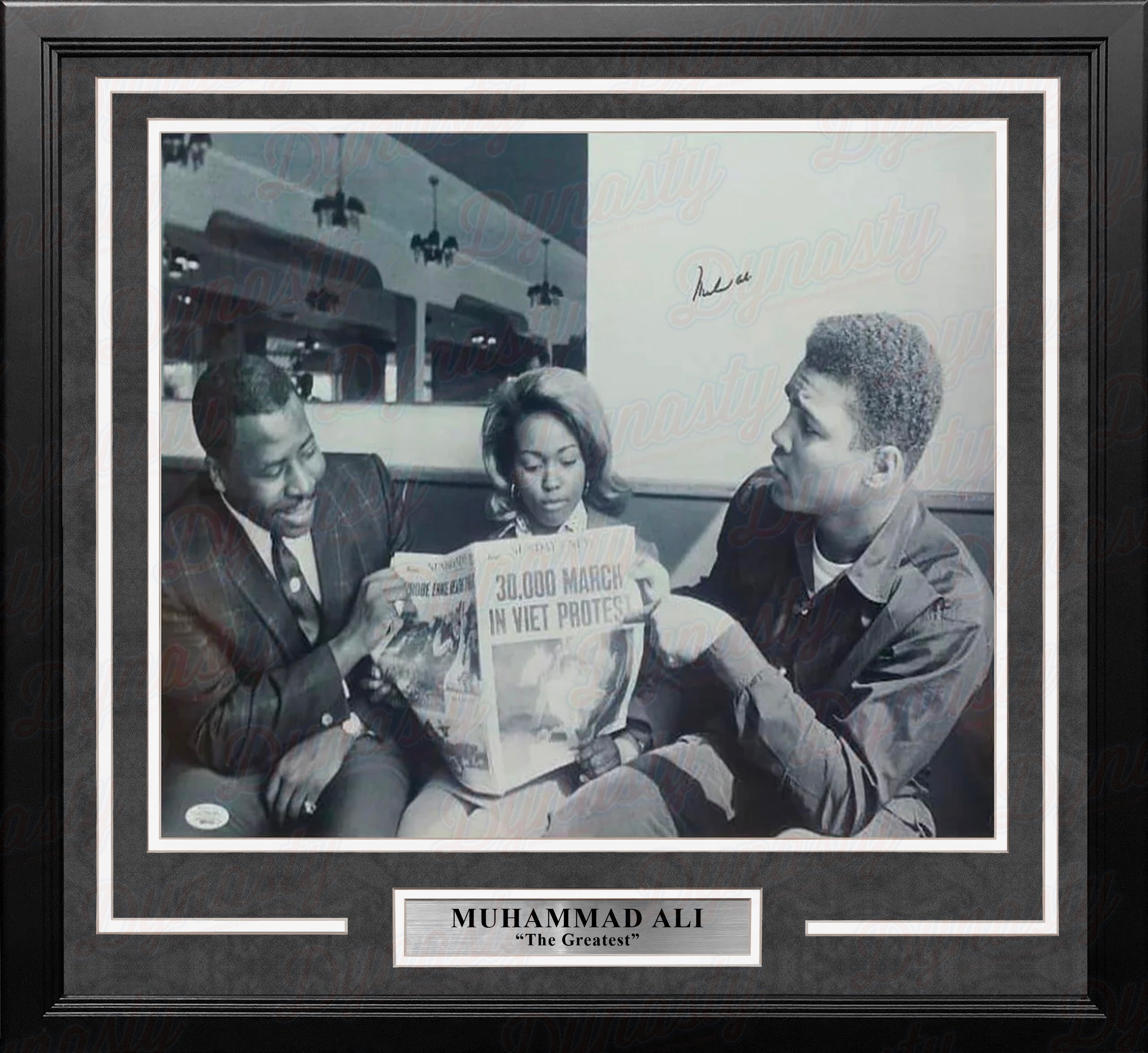 Muhammad Ali Autographed Framed Boxing Photo - Sports Collectibles, Sports Memorabilia, Sports Fan Shop, Sports Gifts