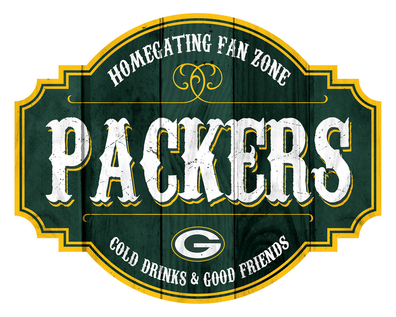 Green Bay Packers Sign Wood 12 Inch Homegating Tavern - Sports Collectibles, Sports Memorabilia, Sports Fan Shop, Sports Gifts