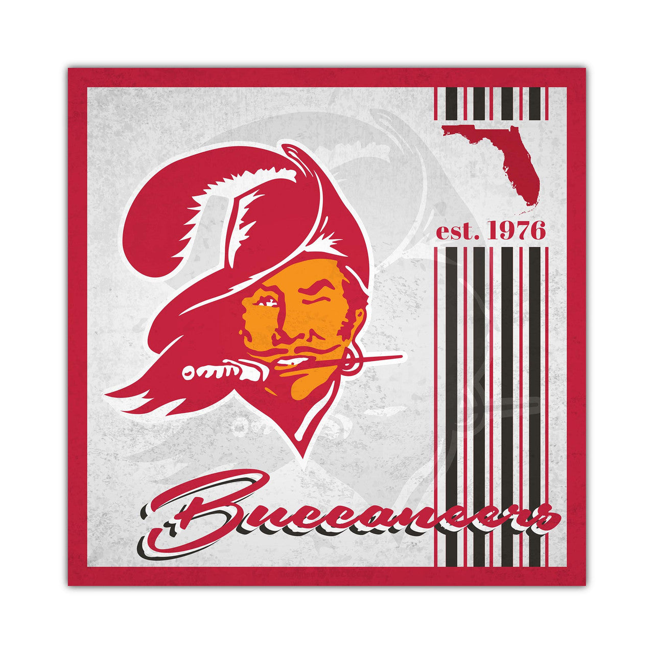 Tampa Bay Buccaneers Sign Wood 10x10 Album Design - Sports Collectibles, Sports Memorabilia, Sports Fan Shop, Sports Gifts