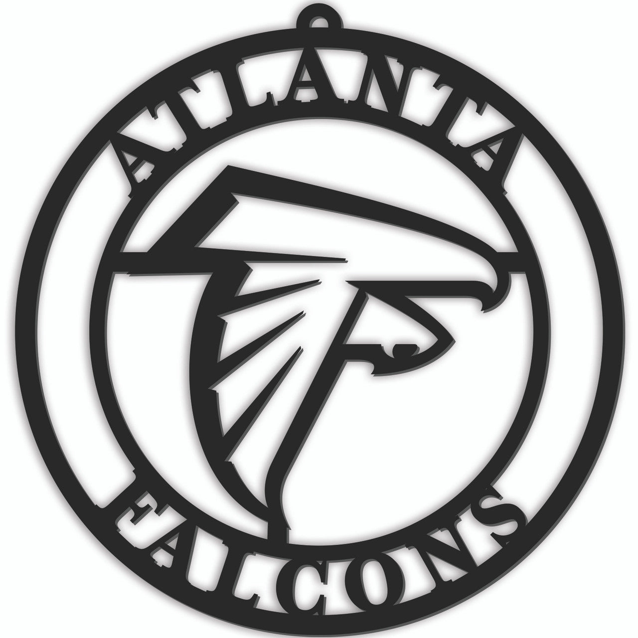 Atlanta Falcons Sign Door Hanger 16 Inch - Sports Collectibles, Sports Memorabilia, Sports Fan Shop, Sports Gifts