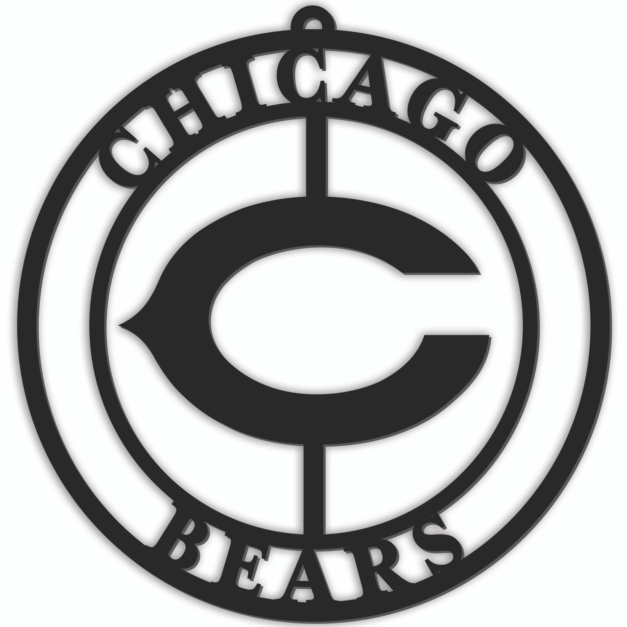 Chicago Bears Sign Door Hanger 16 Inch - Sports Collectibles, Sports Memorabilia, Sports Fan Shop, Sports Gifts