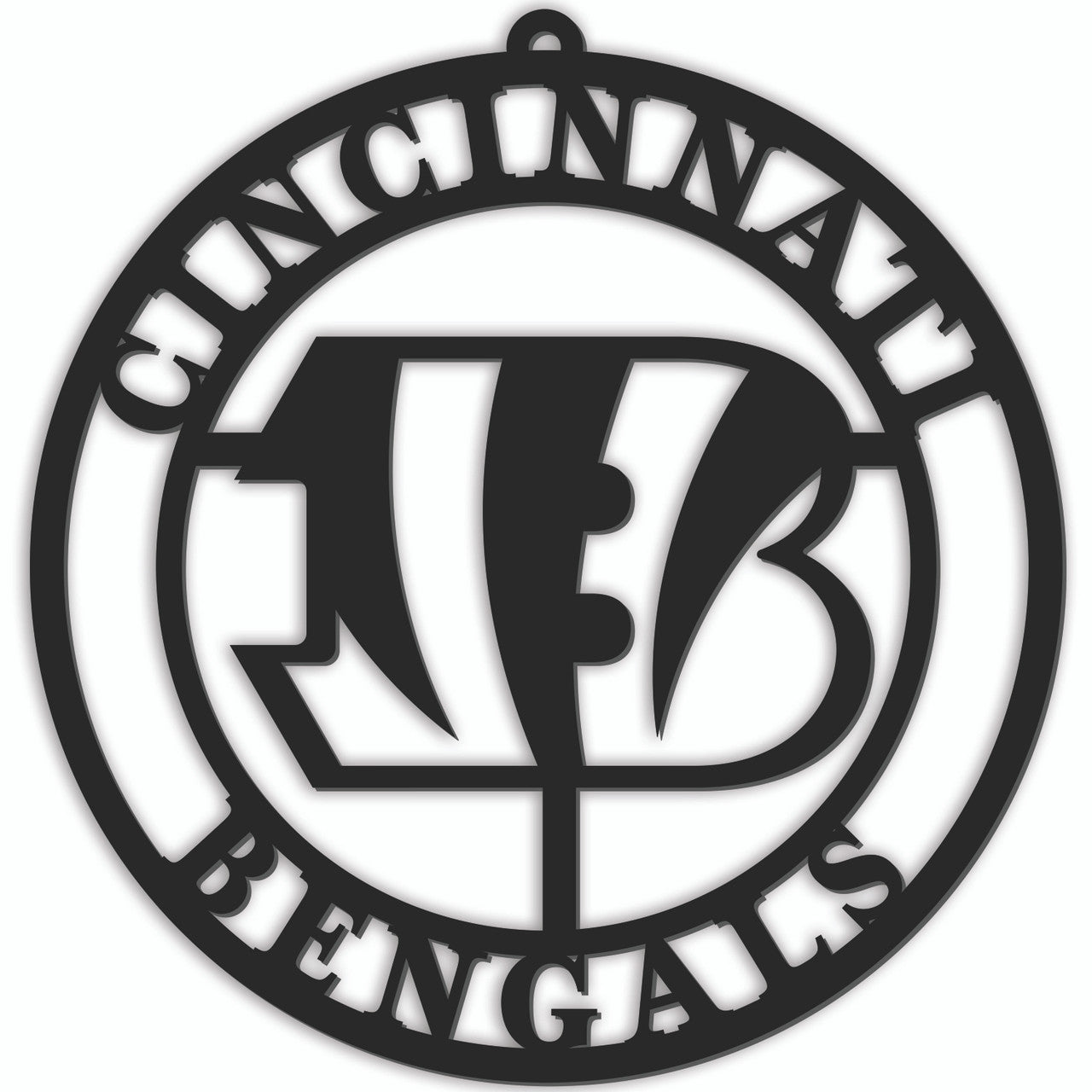 Cincinnati Bengals Sign Door Hanger 16 Inch - Sports Collectibles, Sports Memorabilia, Sports Fan Shop, Sports Gifts