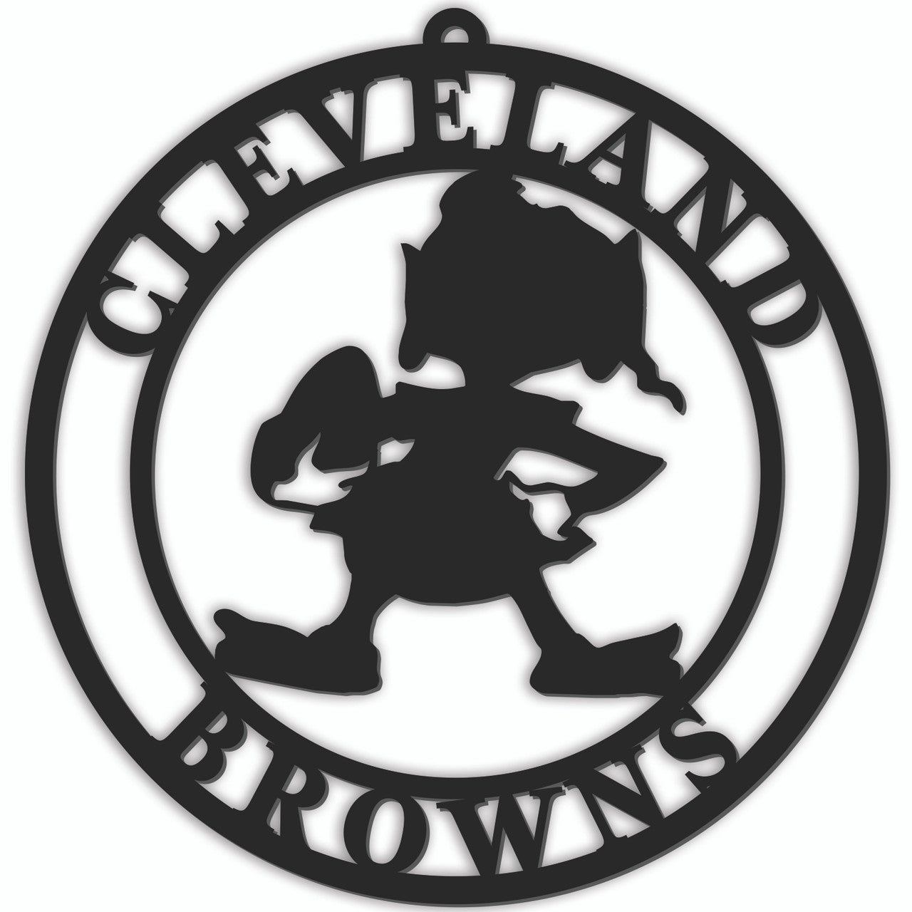 Cleveland Browns Sign Door Hanger 16 Inch - Sports Collectibles, Sports Memorabilia, Sports Fan Shop, Sports Gifts