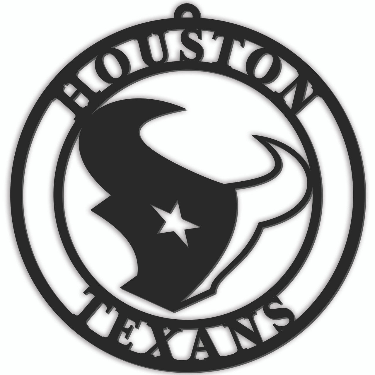 Houston Texans Sign Door Hanger 16 Inch - Sports Collectibles, Sports Memorabilia, Sports Fan Shop, Sports Gifts